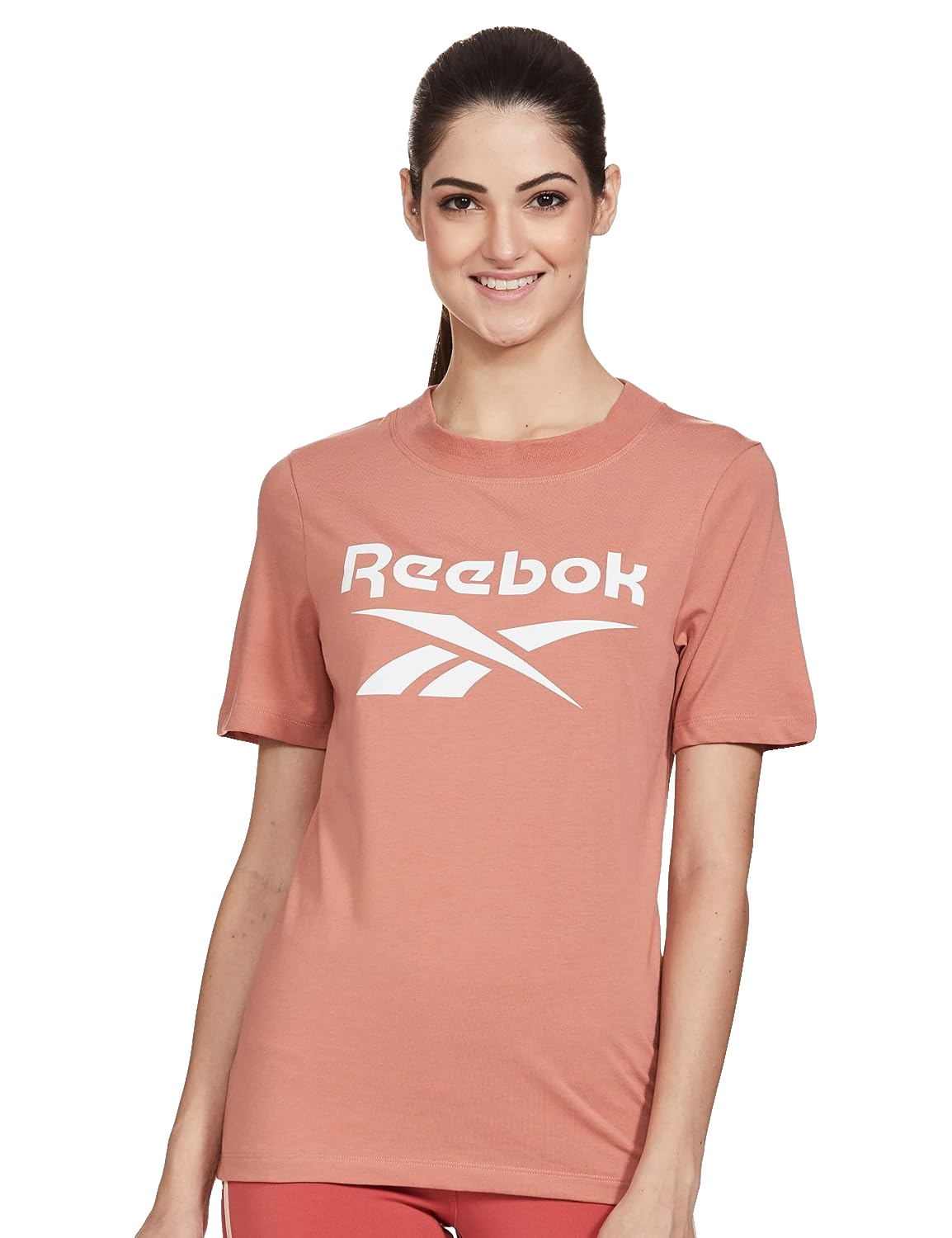 REEBOK WOMEN PRINTED T-SHIRTS SHORT SLEEVES CREW NECK in Standard