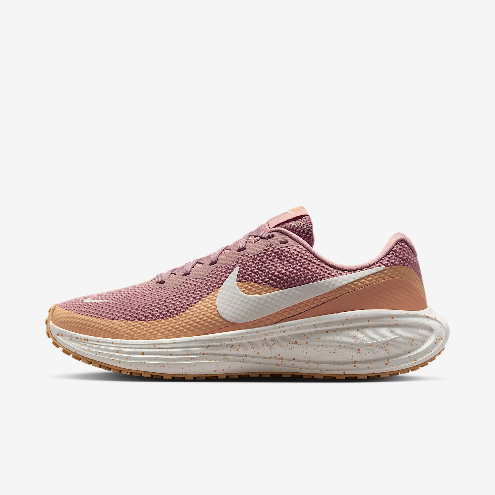 W NIKE REVOLUTION 8 in PARTICLE PINK ORANGE CHALK-PEARL WHITE