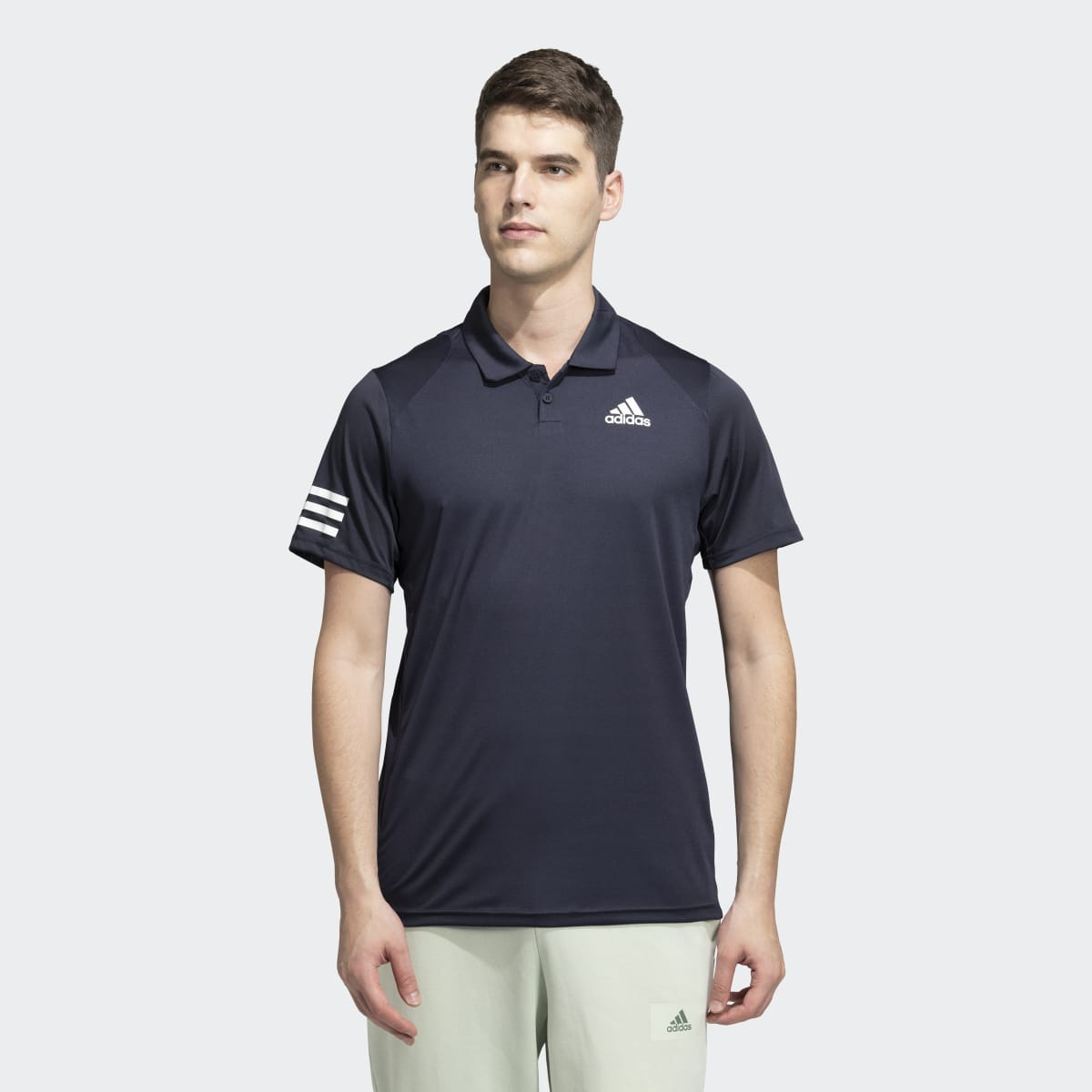 ADIDAS MEN POLO NECK SHORT SLEEVE PRINTED T-SHIRT in Standard