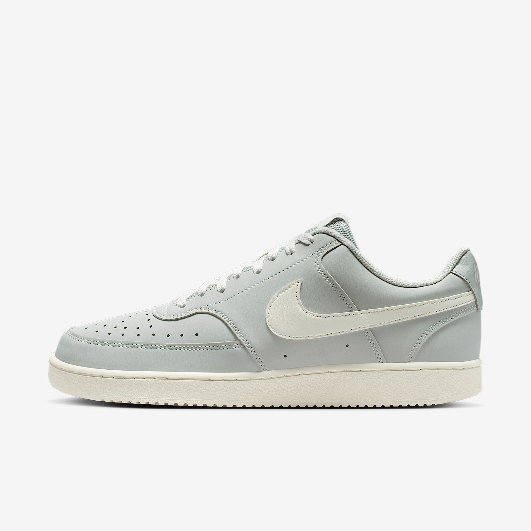 NIKE COURT VISION LO V2 NB in LIGHT SILVER SAIL