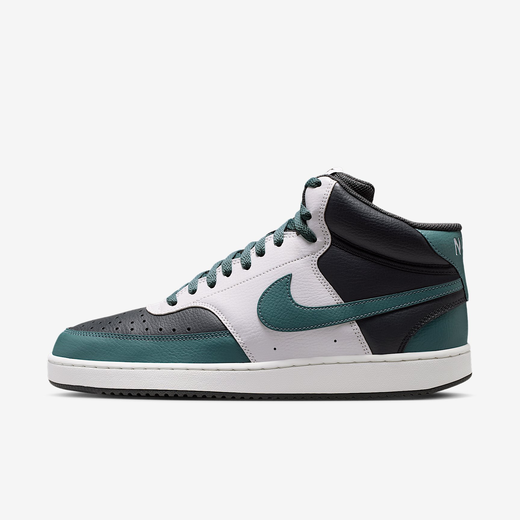 NIKE COURT VISION MID in ANTHRACITE MINERAL SLATE-PHOTON DUST